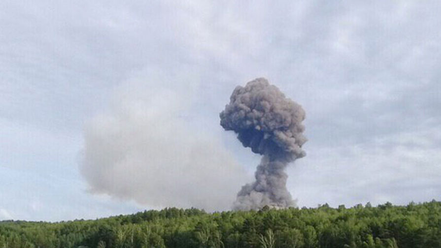 Пожар на военном складе в Ачинском районе ликвидирован