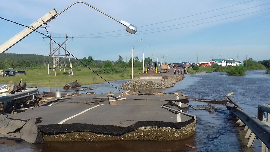 Власти оценили ущерб от наводнения в Иркутской области