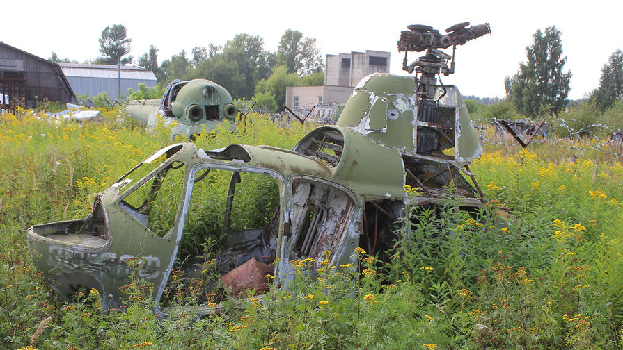 Вертолет Ми-2 разбился на Украине