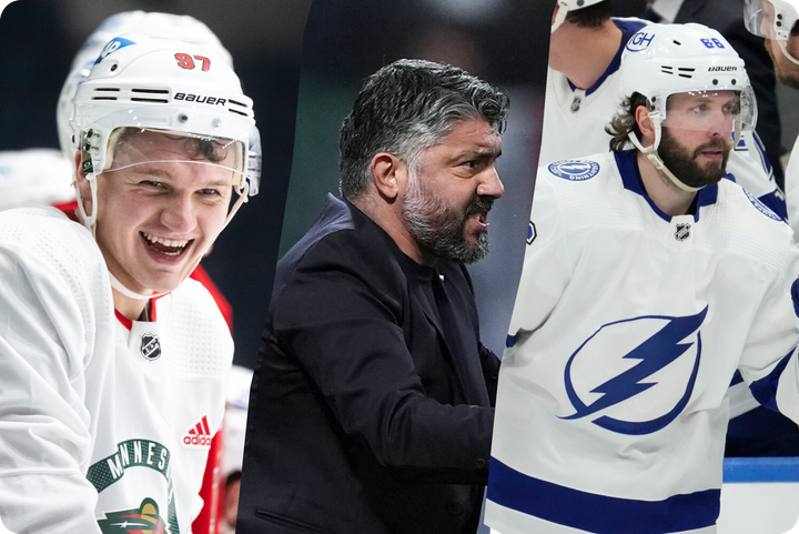 Голы Кучерова и Капризова, уход Гаттузо из сборной Италии. Главные события в спорте за 3 апреля