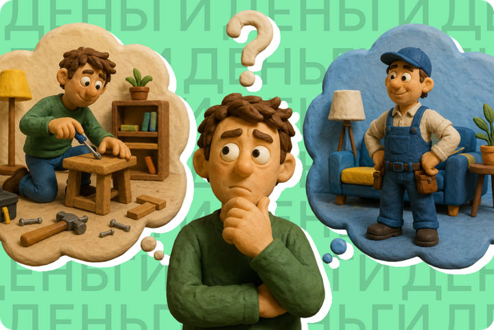 Сделать самому или нанять мастера? Как честно посчитать, что выгоднее