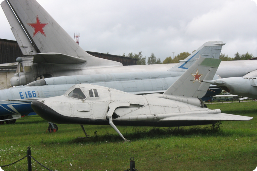 МиГ-105.11 в авиамузее в Монине (Московская область)