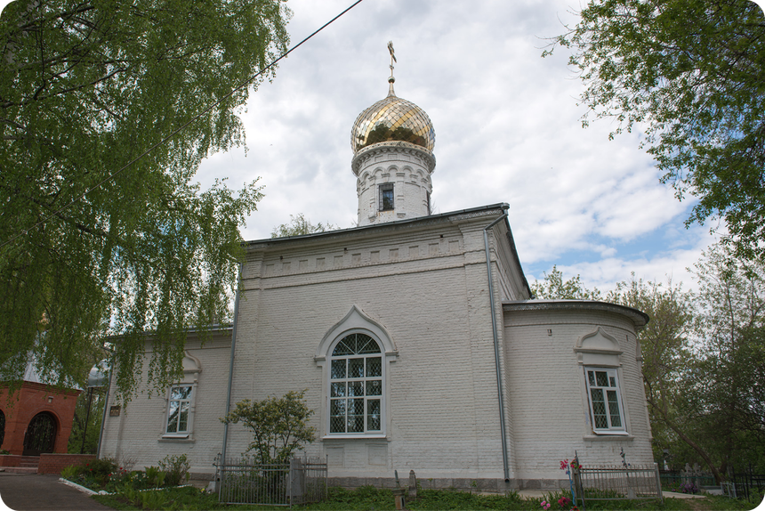 В Муроме стоит храм в честь еще одиних христианских покровителей супружества — святых мучеников Гурии, Самона и Авивы